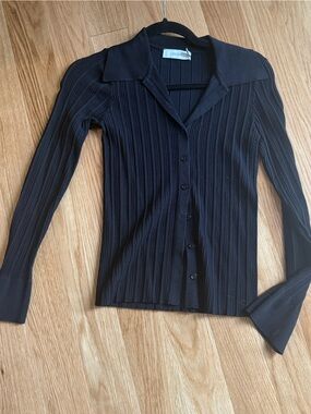 Greylin Elton Rib Knit Polo Shirt